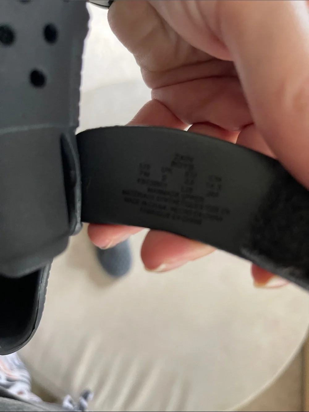 Stride Rite Kids Charcoal Gray Water Shoes with velcro Strap